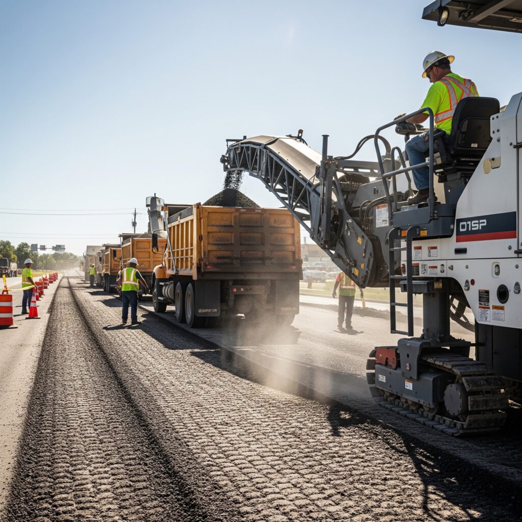 Asphalt milling